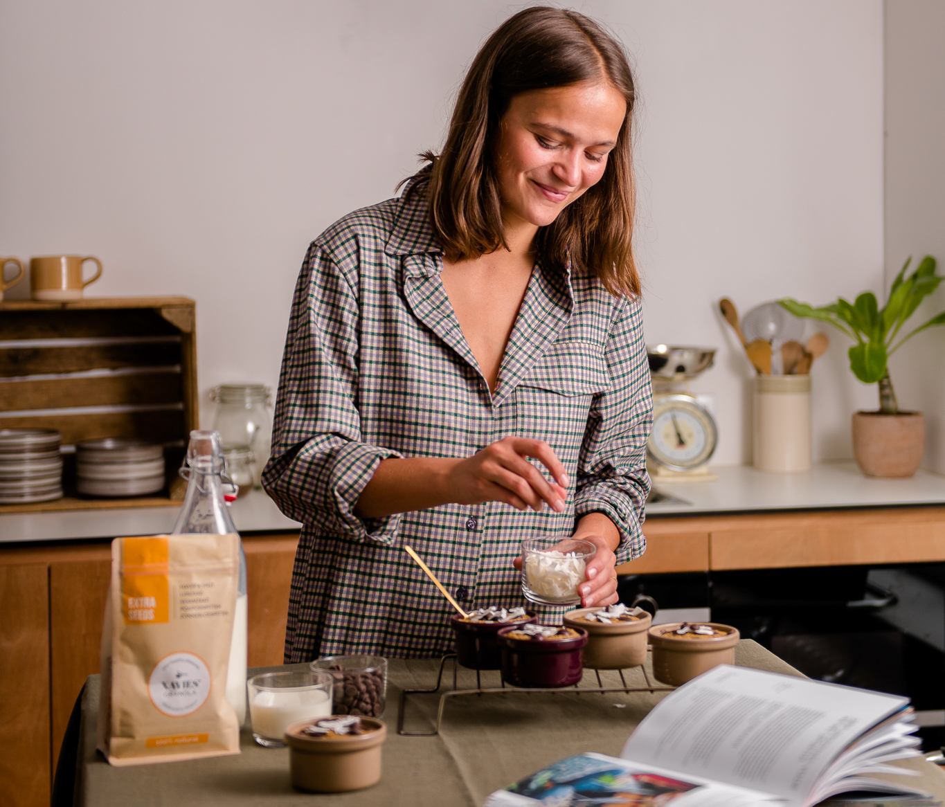 Alix maakt gezonde cupcakes